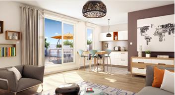 Appartement - 62 m² - 3 pièces