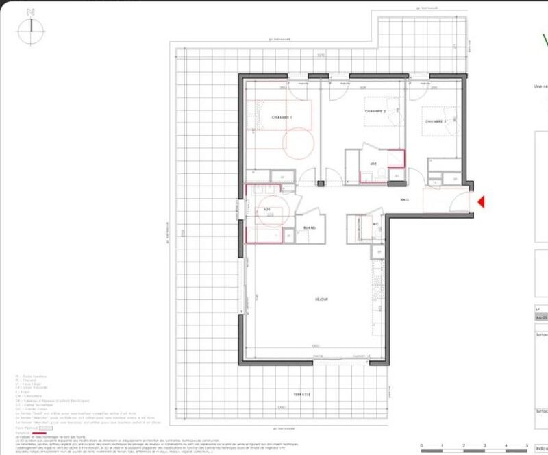 Appartement - 103 m² - 4 pièces