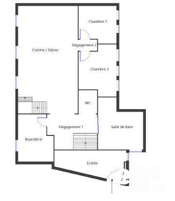 Appartement - 132 m² - 5 pièces
