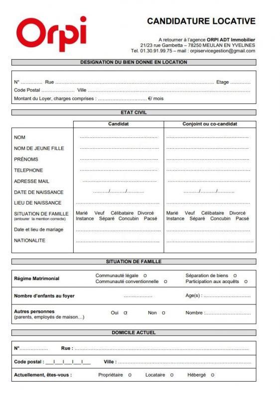 Appartement - 61 m² - 3 pièces