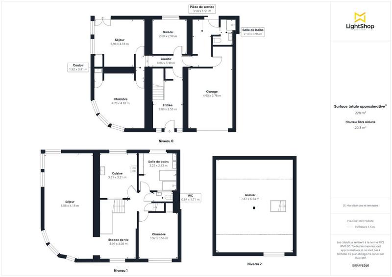 Maison - 170 m² - 6 pièces