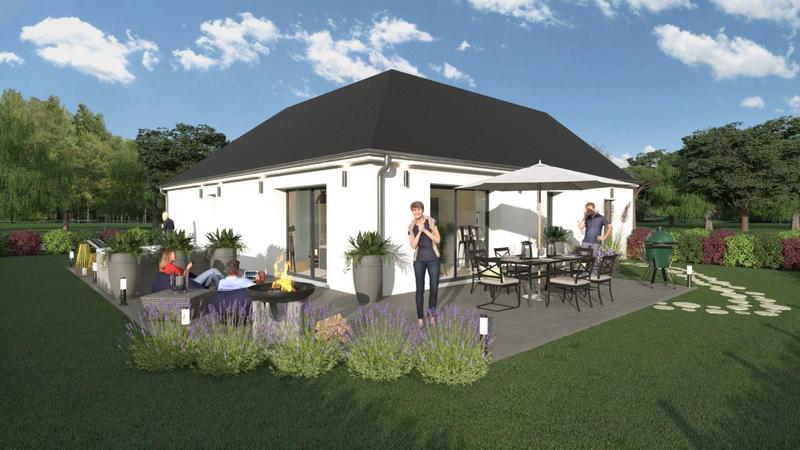 Maison - 90 m² - 4 pièces