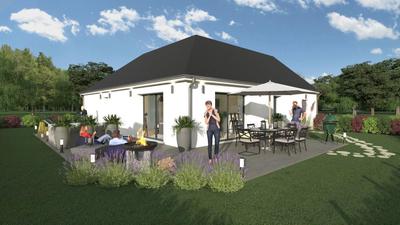 Maison - 90 m² - 4 pièces