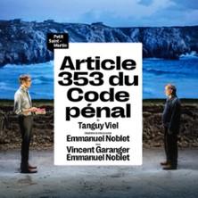 Article 353 du Code Pénal - Théâtre du Petit Saint-Martin, Paris
