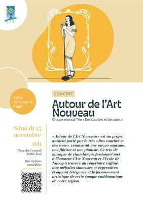 Concert &quot;Autour de l'Art Nouveau&quot;