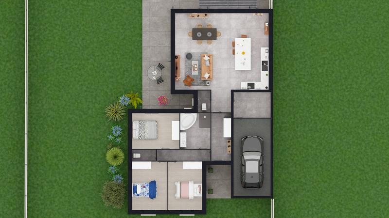 Maison - 110 m² - 4 pièces