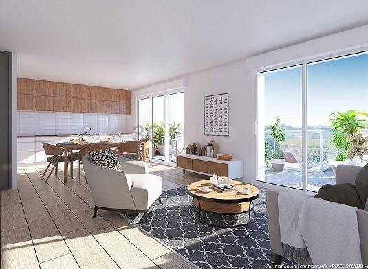 Appartement - 50 m² - 2 pièces