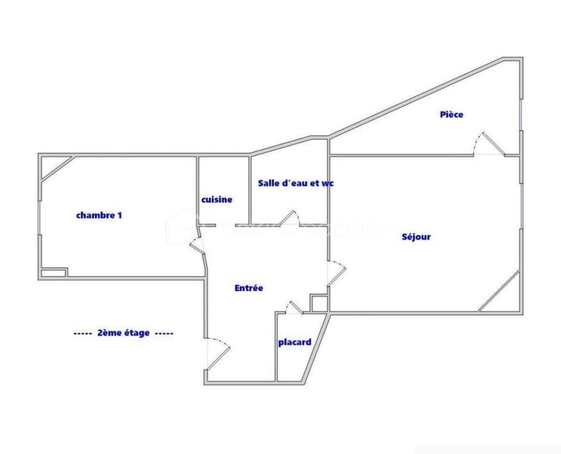 Appartement - 36 m² - 2 pièces