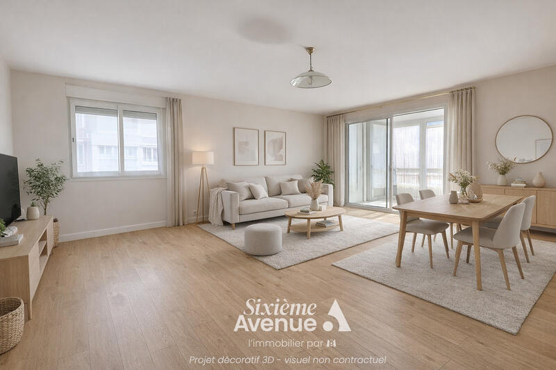 Appartement - 94 m² - 4 pièces