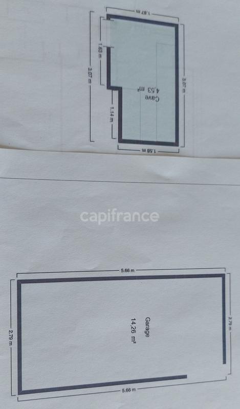 Appartement - 77 m² - 3 pièces