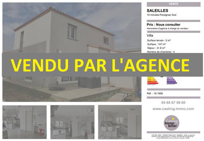 Villa - 107 m² - 5 pièces