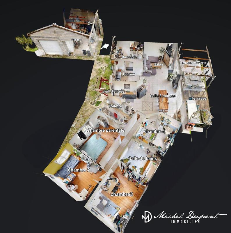 Maison - 120 m² - 6 pièces