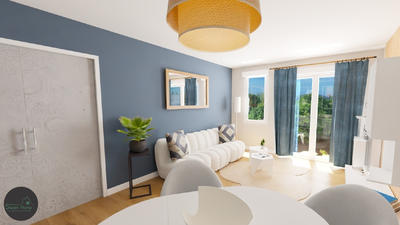 Appartement - 61 m² - 3 pièces