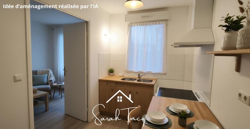 Appartement - 46 m² - 2 pièces