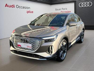 Audi Q4 e-tron Sportback 40 204 ch 82 kWh s line