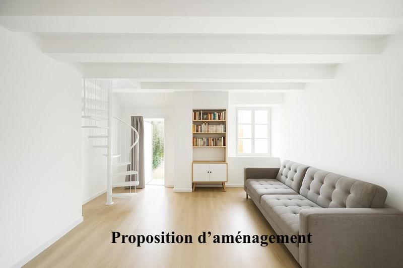 Maison de village - 65 m² - 3 pièces