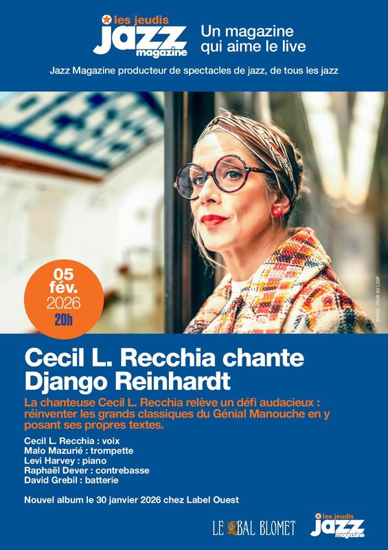 Cecil L. Recchia – les Concerts Jazz Magazine