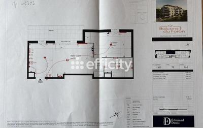 Appartement - 50 m² - 2 pièces