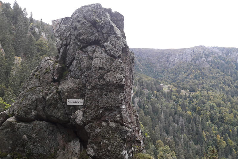Club Vosgien : le sentier de la Bloy