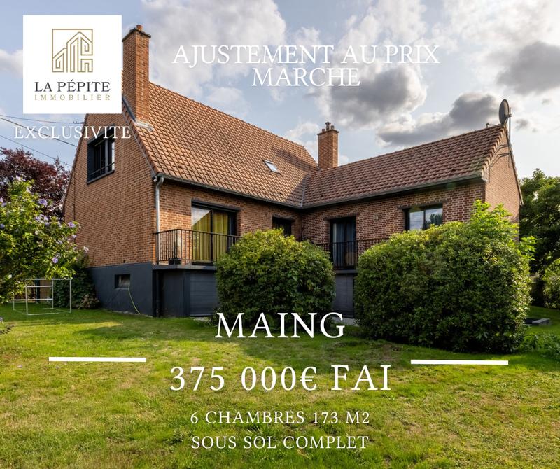Maison - 173 m² - 9 pièces