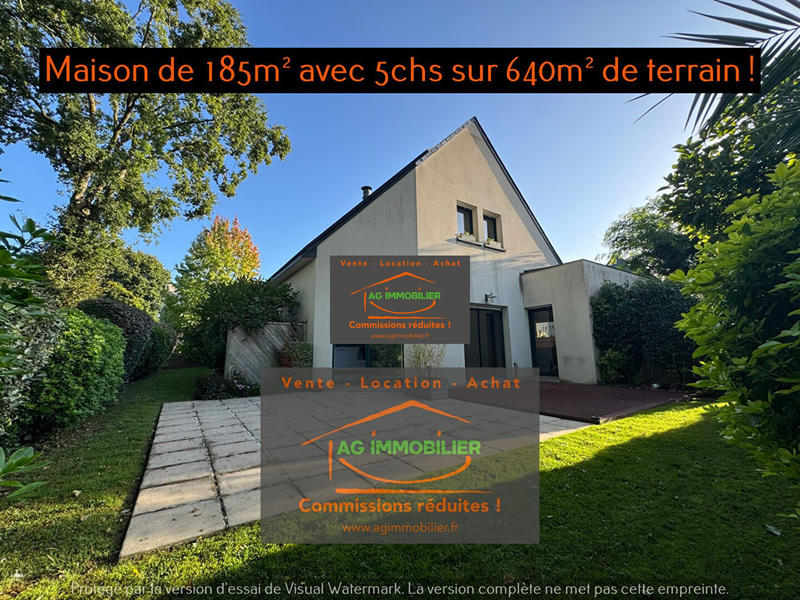 Maison - 185 m² - 7 pièces