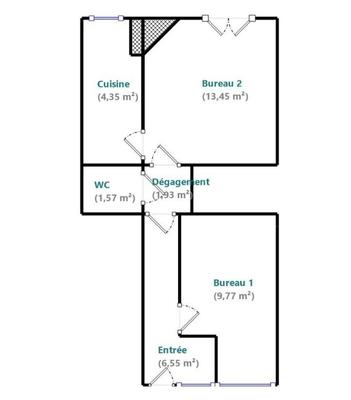 Local commercial - 38 m²