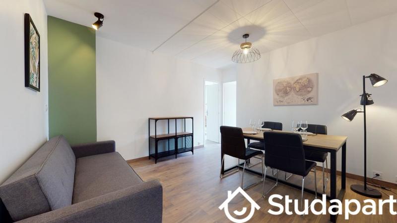 Chambre - 9 m² - 1 pièce