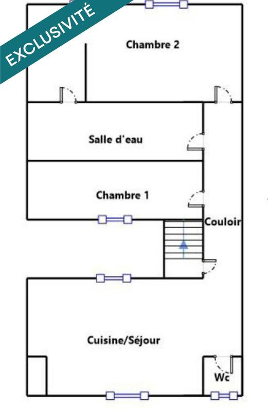 Appartement - 80 m² - 3 pièces