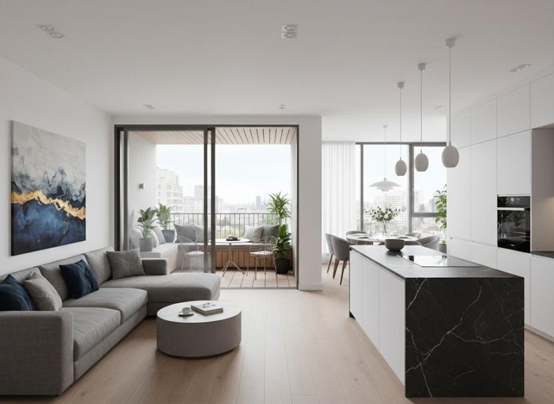 Appartement - 43 m² - 2 pièces