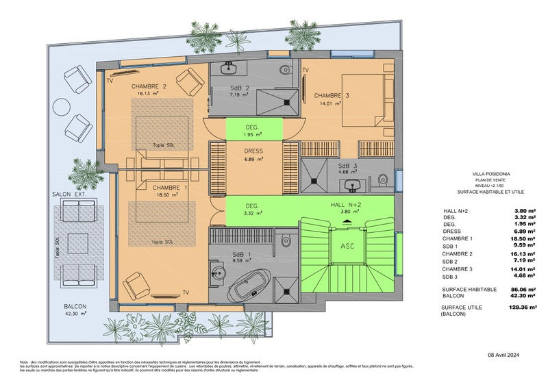 Villa - 275 m² - 6 pièces