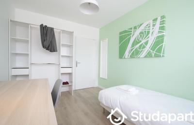 Chambre - 10 m² - 1 pièce