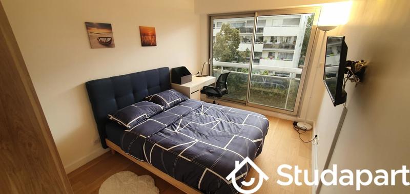 Chambre - 12 m² - 1 pièce