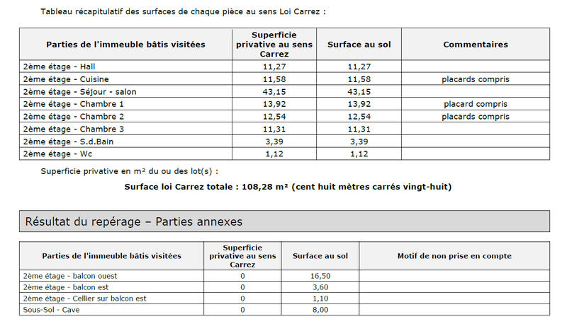 Appartement - 108 m² - 4 pièces
