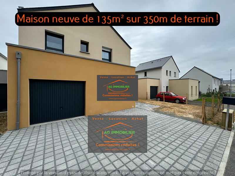 Maison - 135 m² - 6 pièces