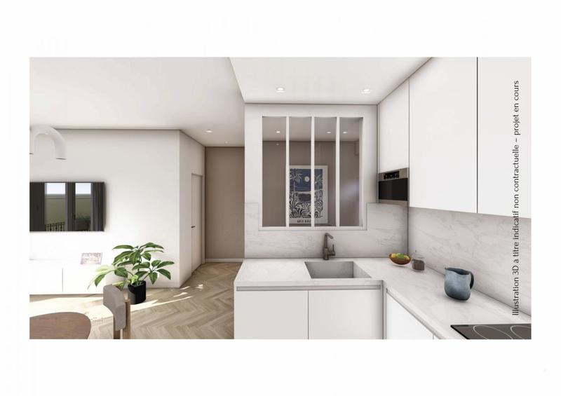 Appartement - 43 m² - 2 pièces