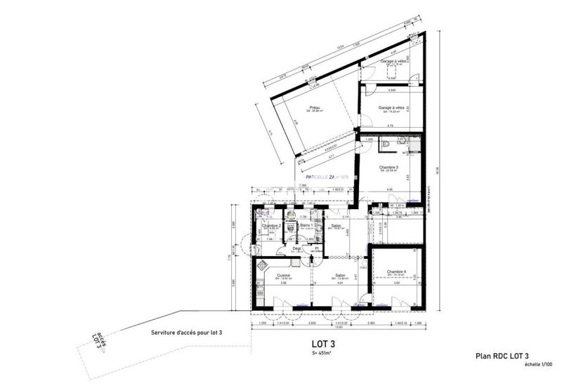 Maison - 72 m² - 4 pièces