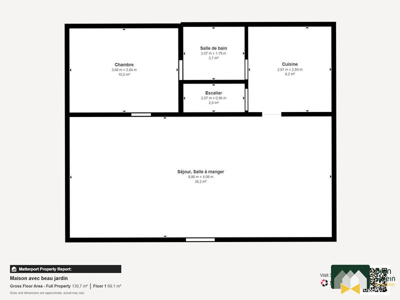 Maison - 83 m² - 5 pièces