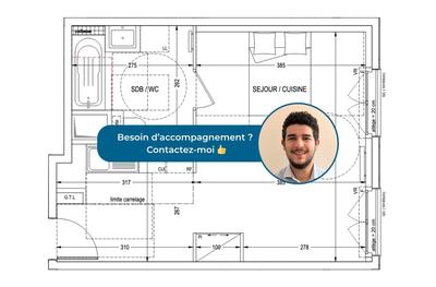 Appartement - 35 m² - 1 pièce