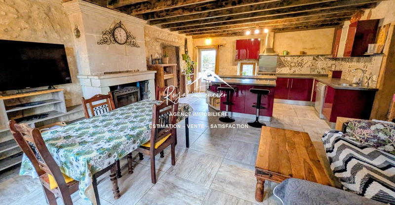 Maison ancienne - 100 m² - 5 pièces