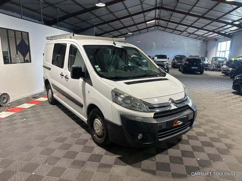 Citroën Jumpy 2.0 Hdi 128cv Cabine Approfondie - 6 Places Bluetooth Gps Tva Recuperable