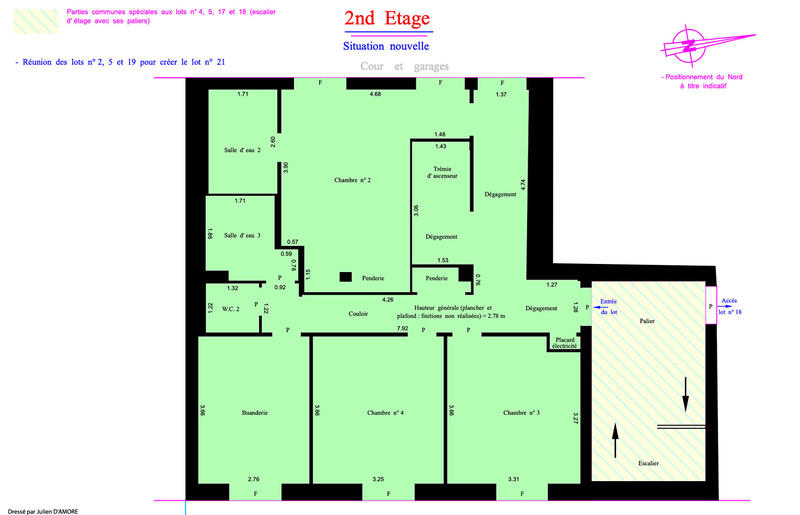 Appartement - 240 m² - 8 pièces