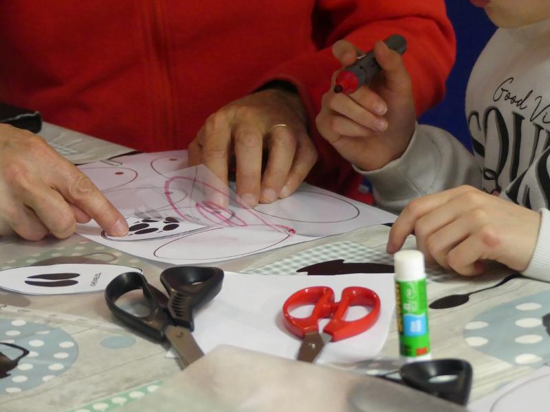 Création d'un empreintoscope à Terres d'Oiseaux