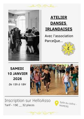 Atelier danses irlandaises