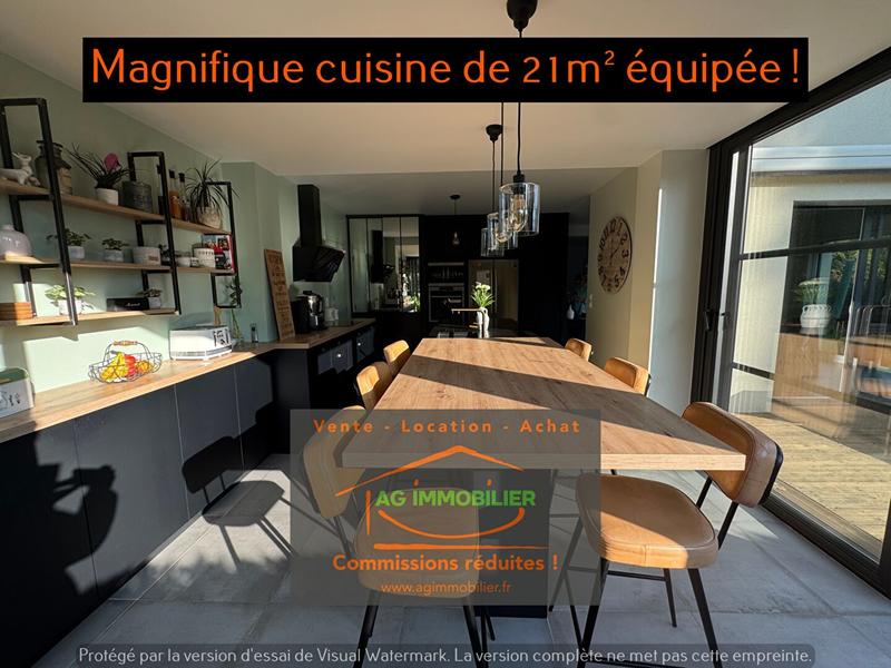 Maison - 133 m² - 6 pièces