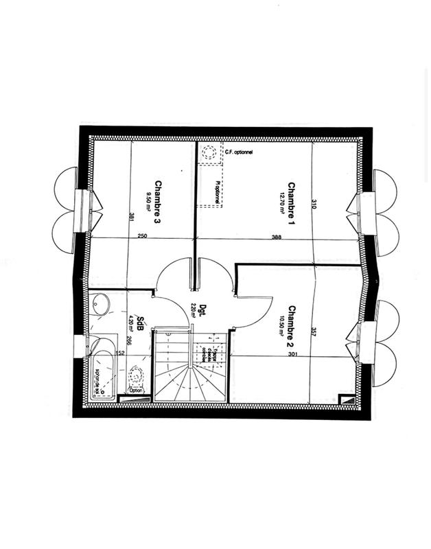 Maison - 110 m² - 5 pièces