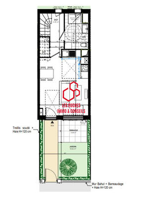 Appartement - 67 m² - 3 pièces