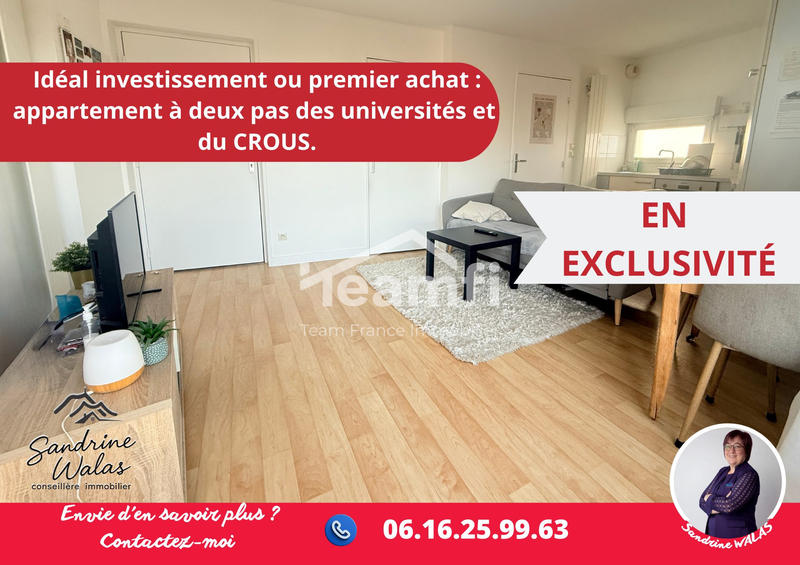 Appartement - 35 m² - 2 pièces