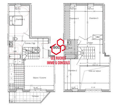 Appartement - 106 m² - 5 pièces