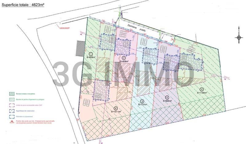 Terrain constructible - 408 m²