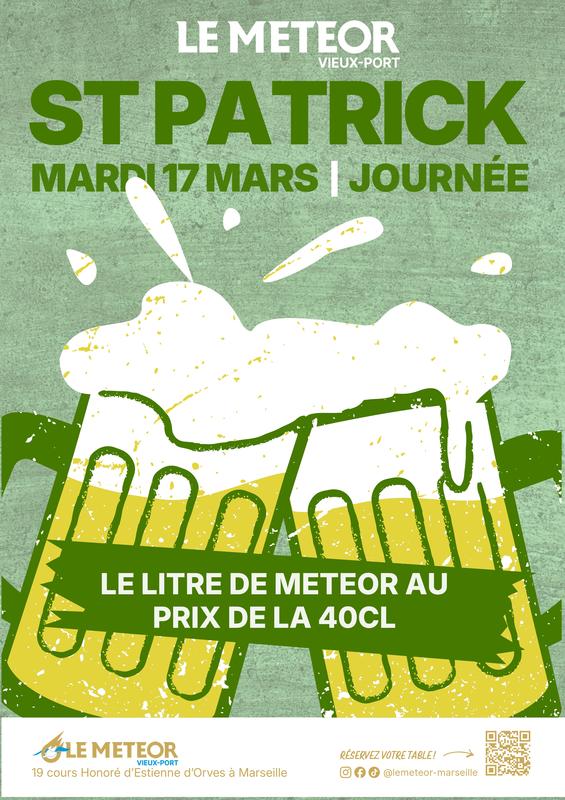 La St-Patrick au Meteor Vieux-Port